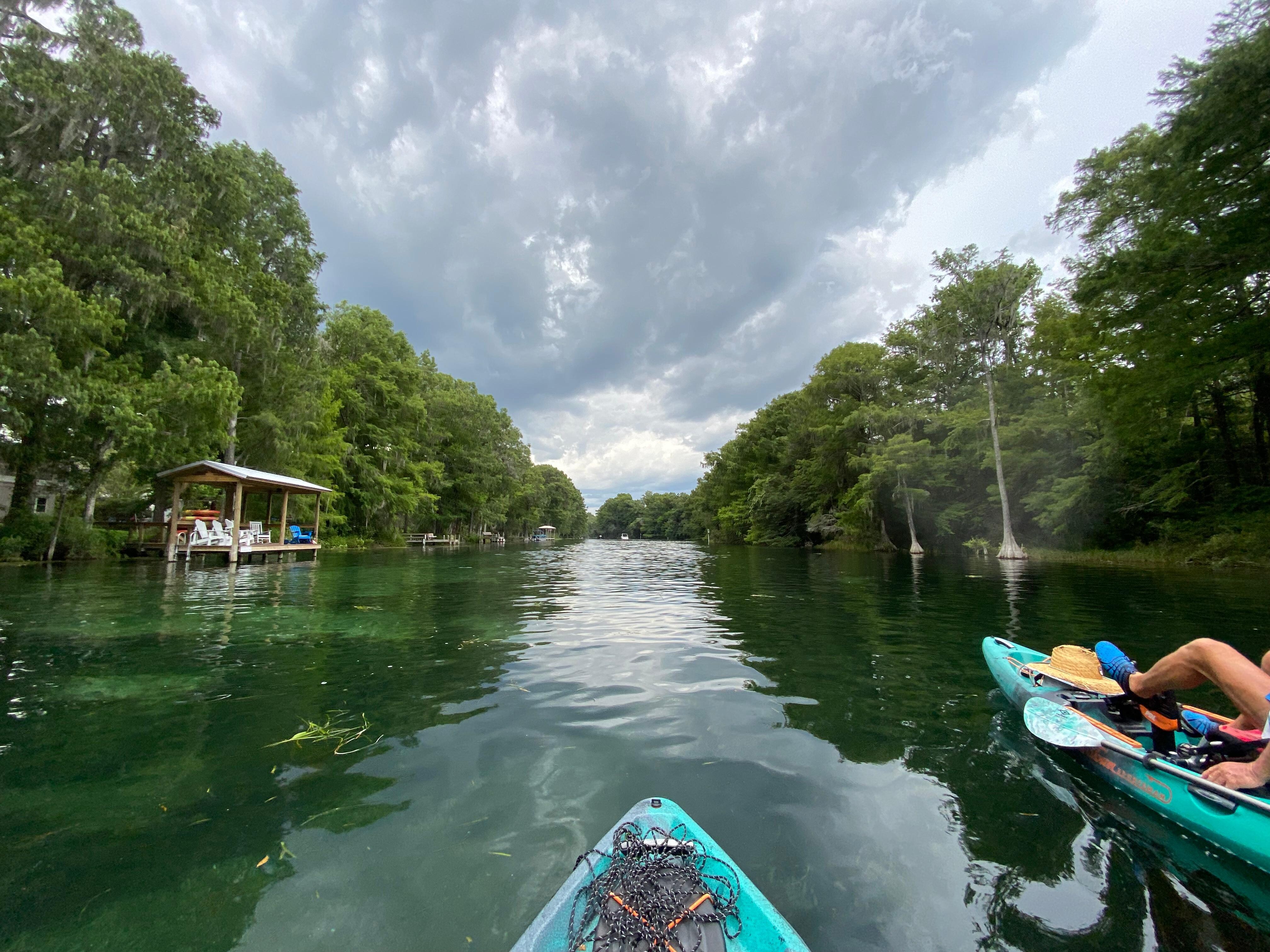 Rolling on the river. 