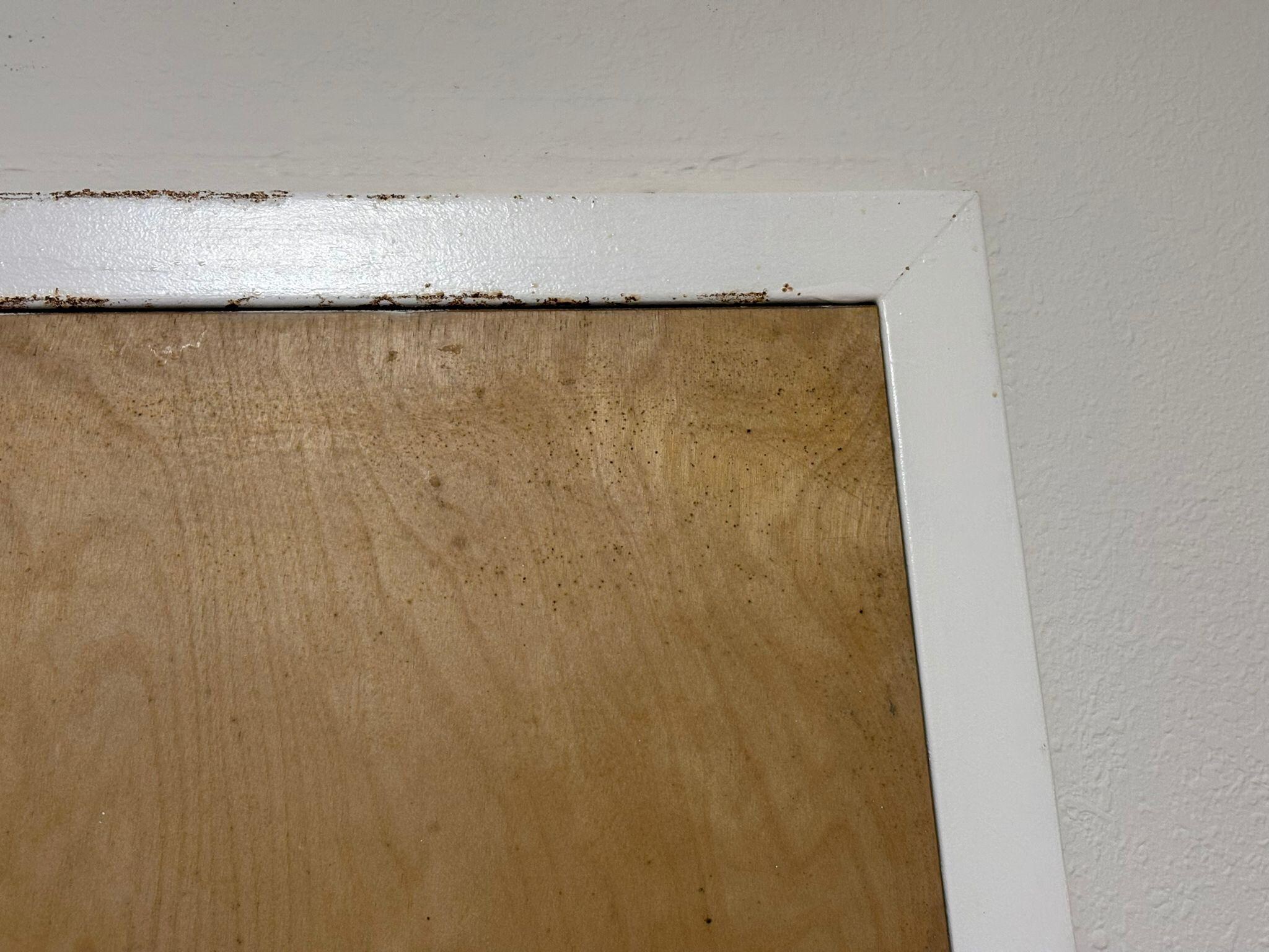 Some rust on the metal places.