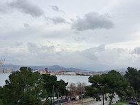 Vista dal balcone
