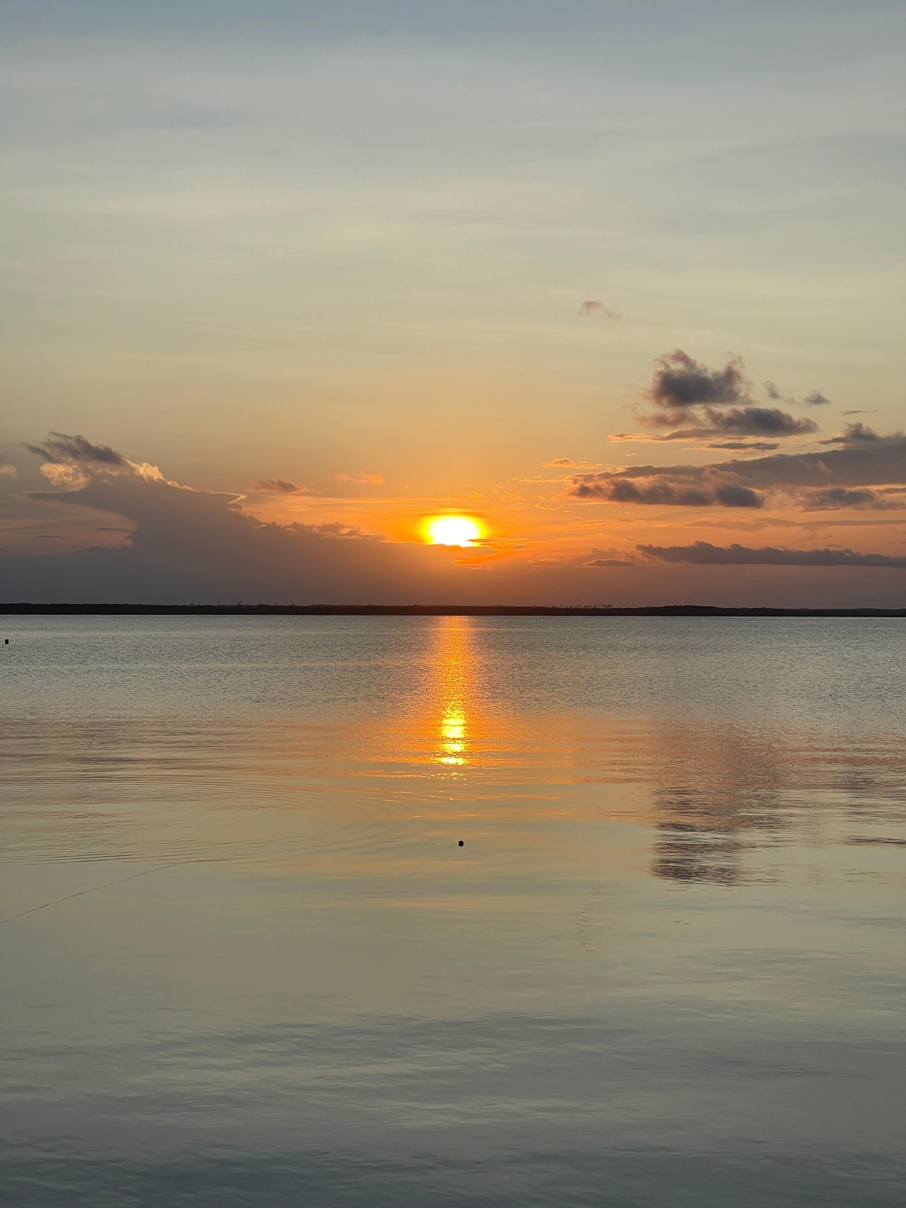 Sunset from the dock