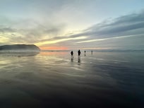 Sunset on our first night!