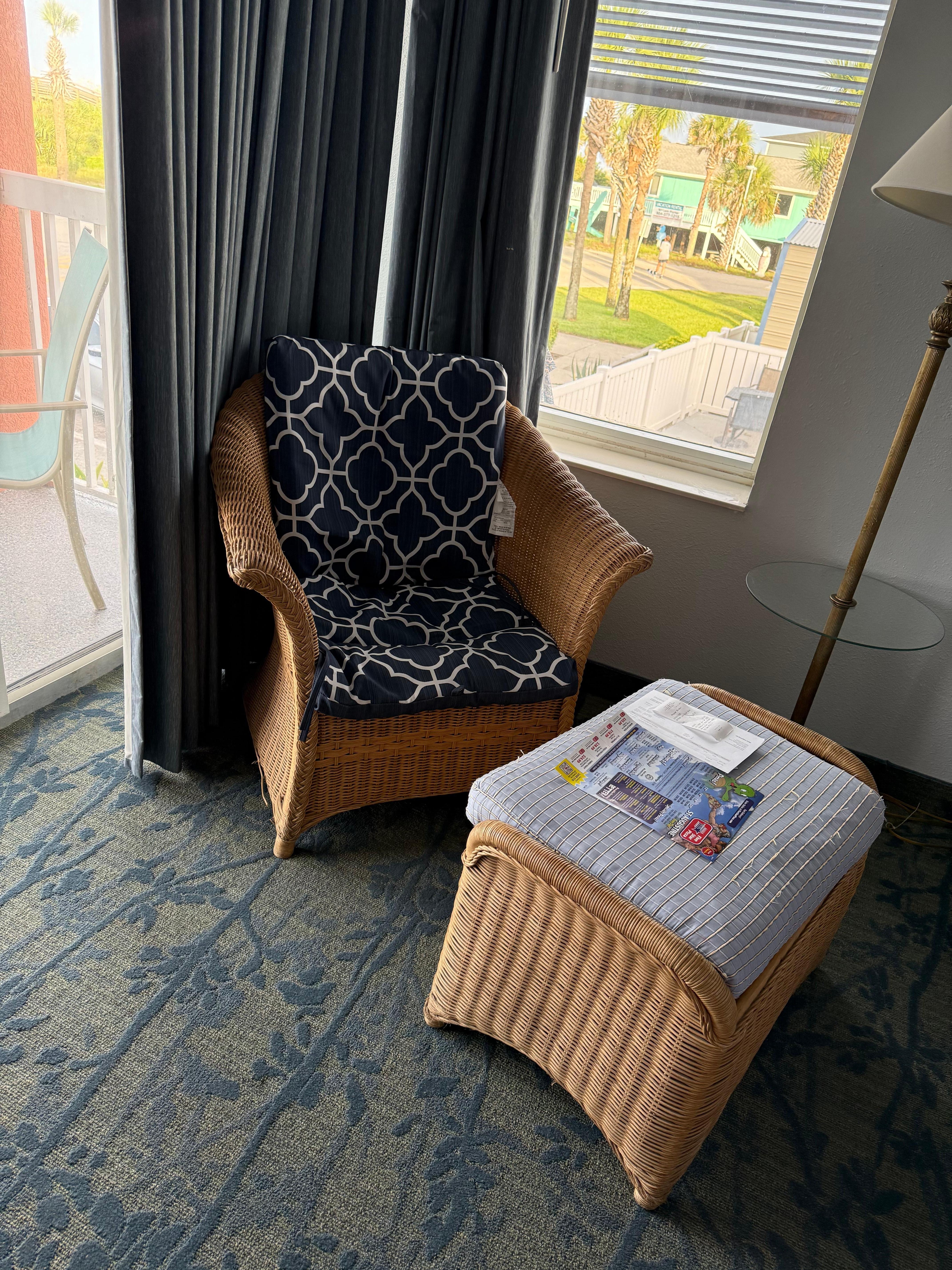 Chair in room