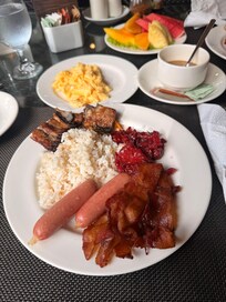 Buffet breakfast