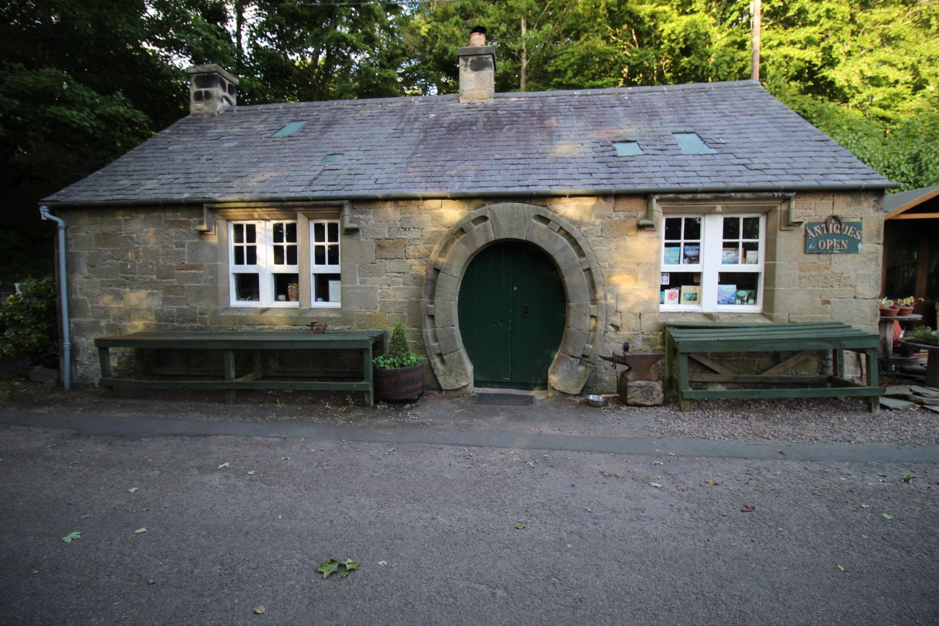 The old smithy in the village 