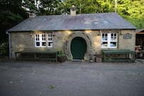 The old smithy in the village