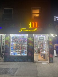 Captures the feeling at night in the area.