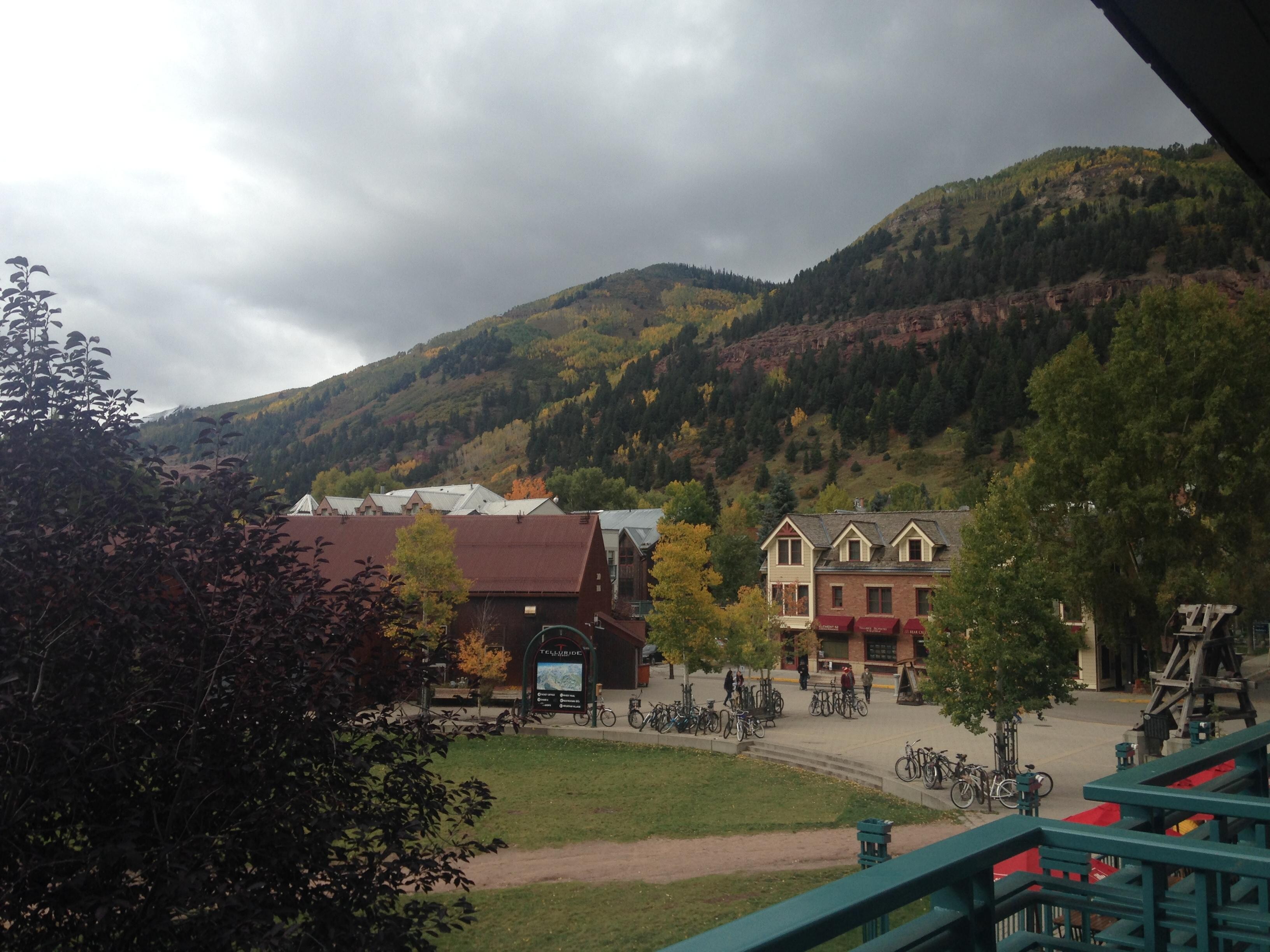 View from balcony