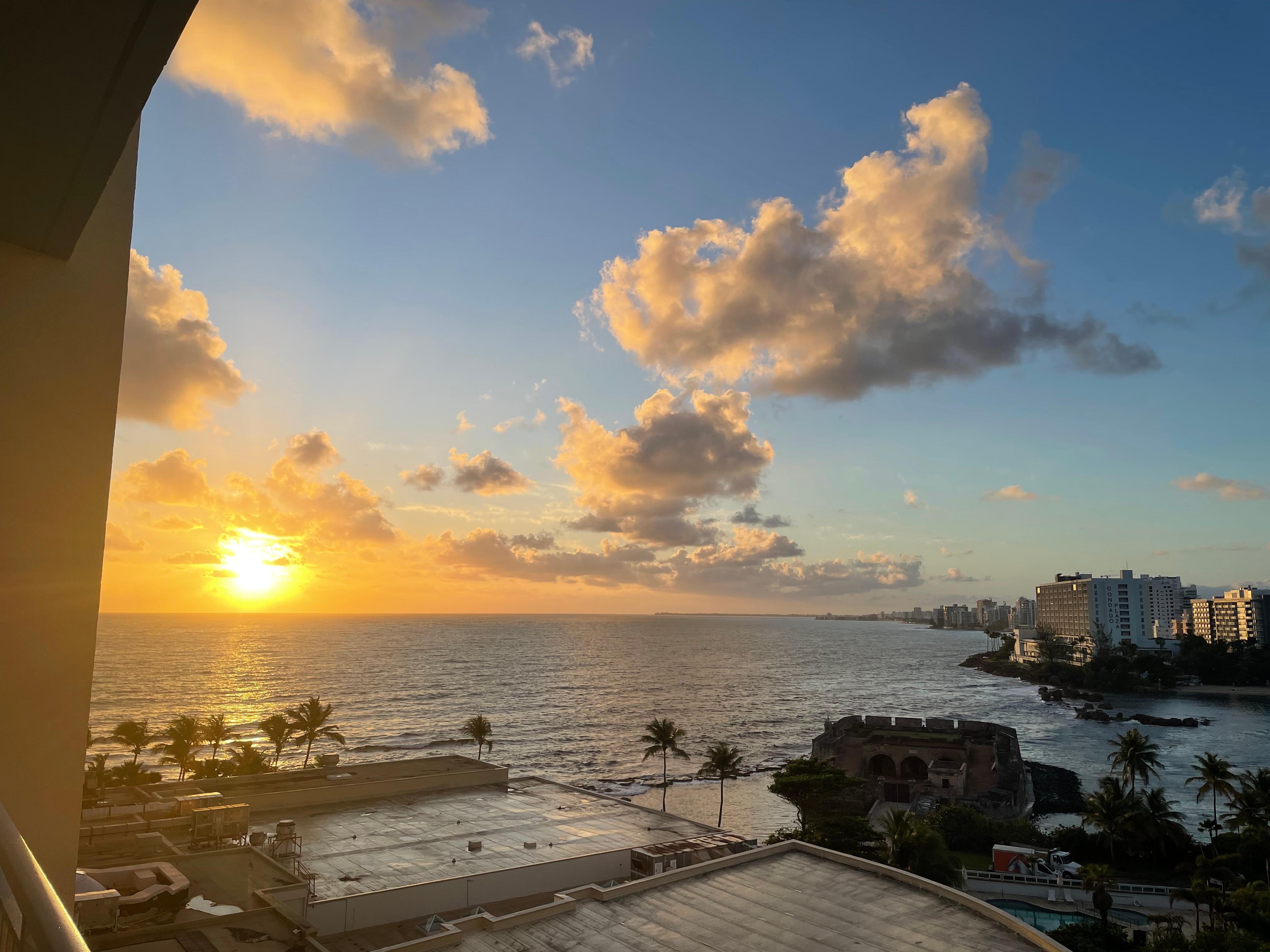 View from ocean view room
