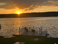 Amazing sunsets from the home dock