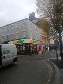 My flat in Bold Street Liverpool top floor on the corner.