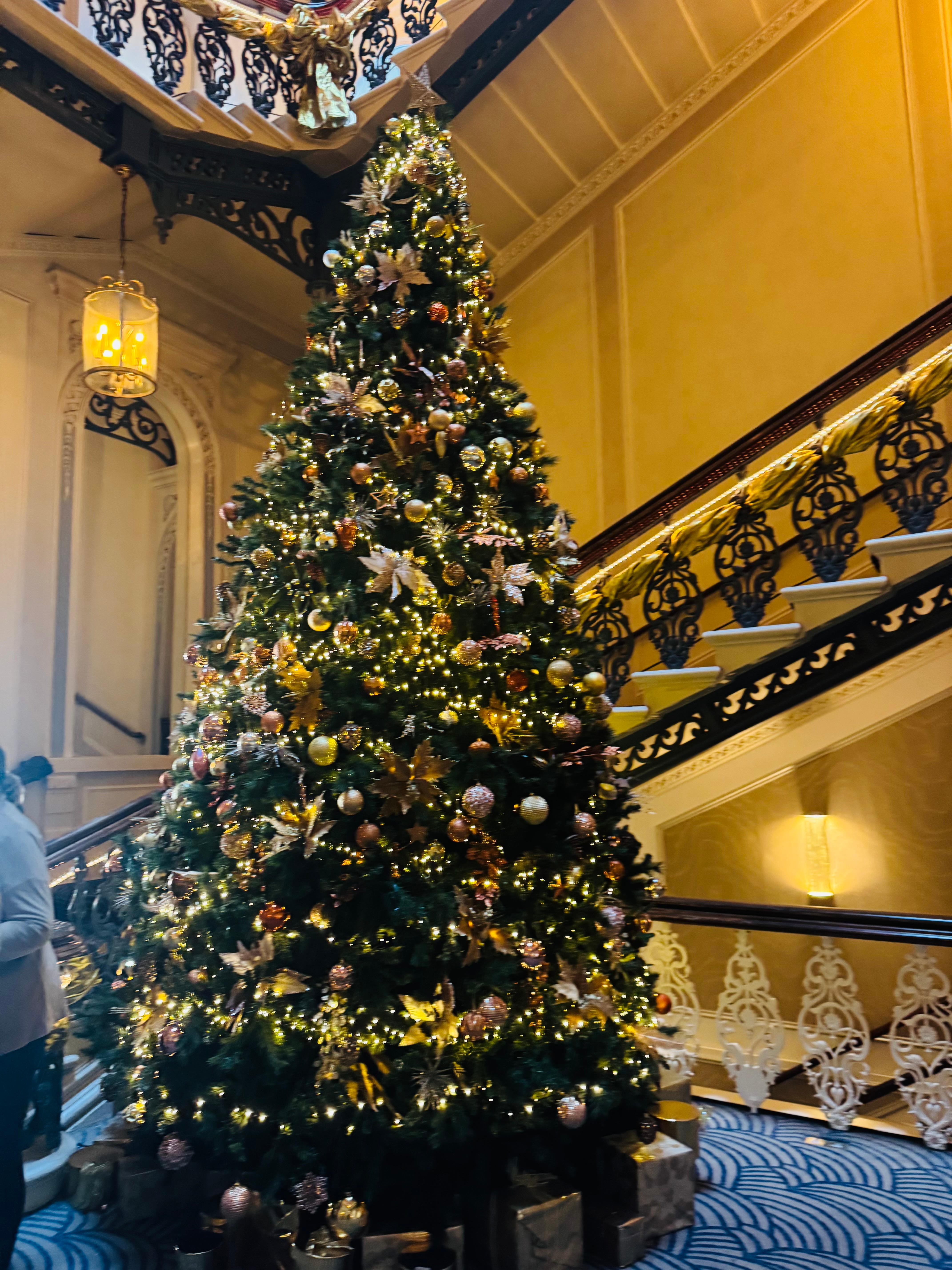 Christmas Decorations in the hallway 