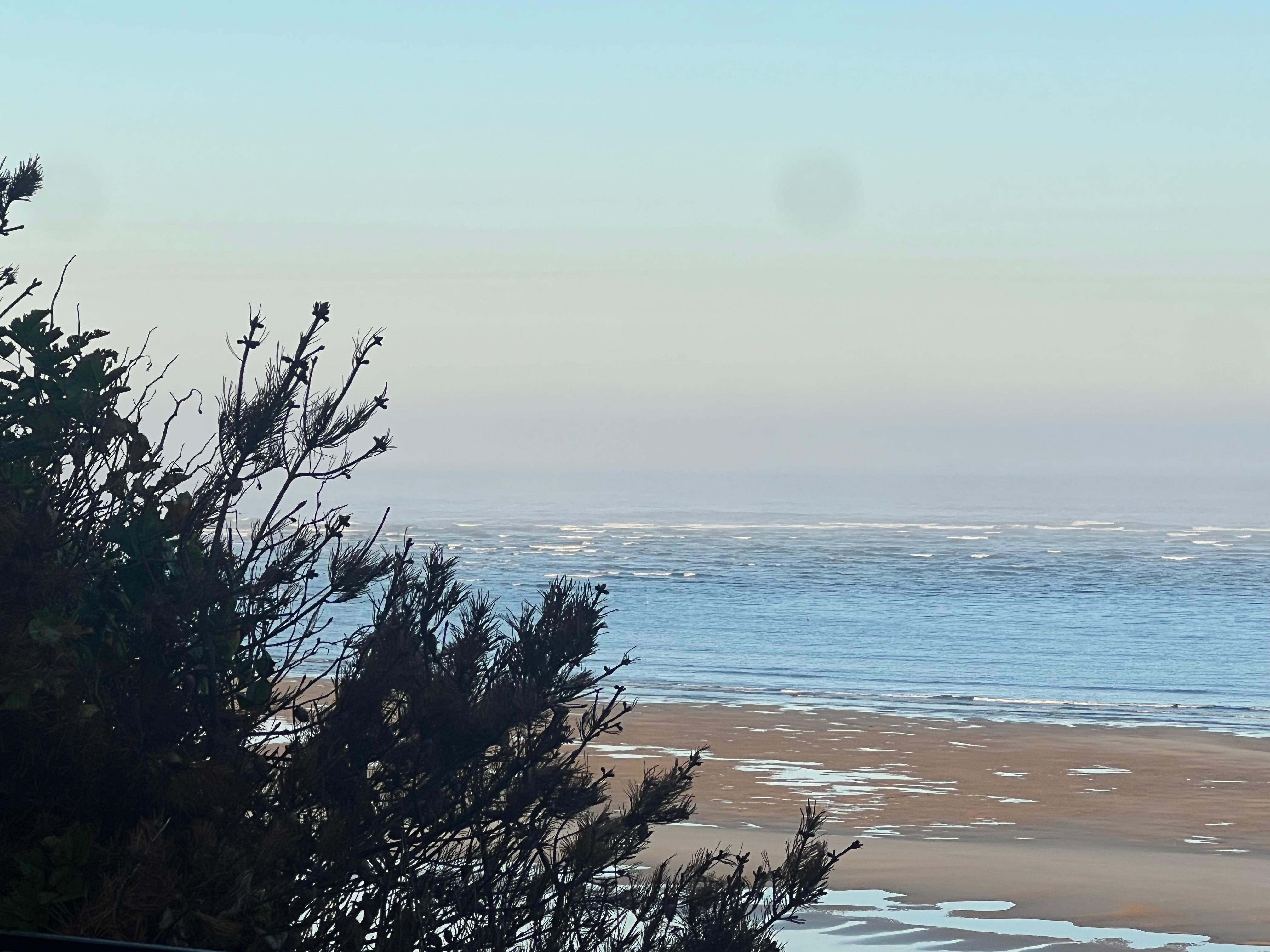 View of Beach from House