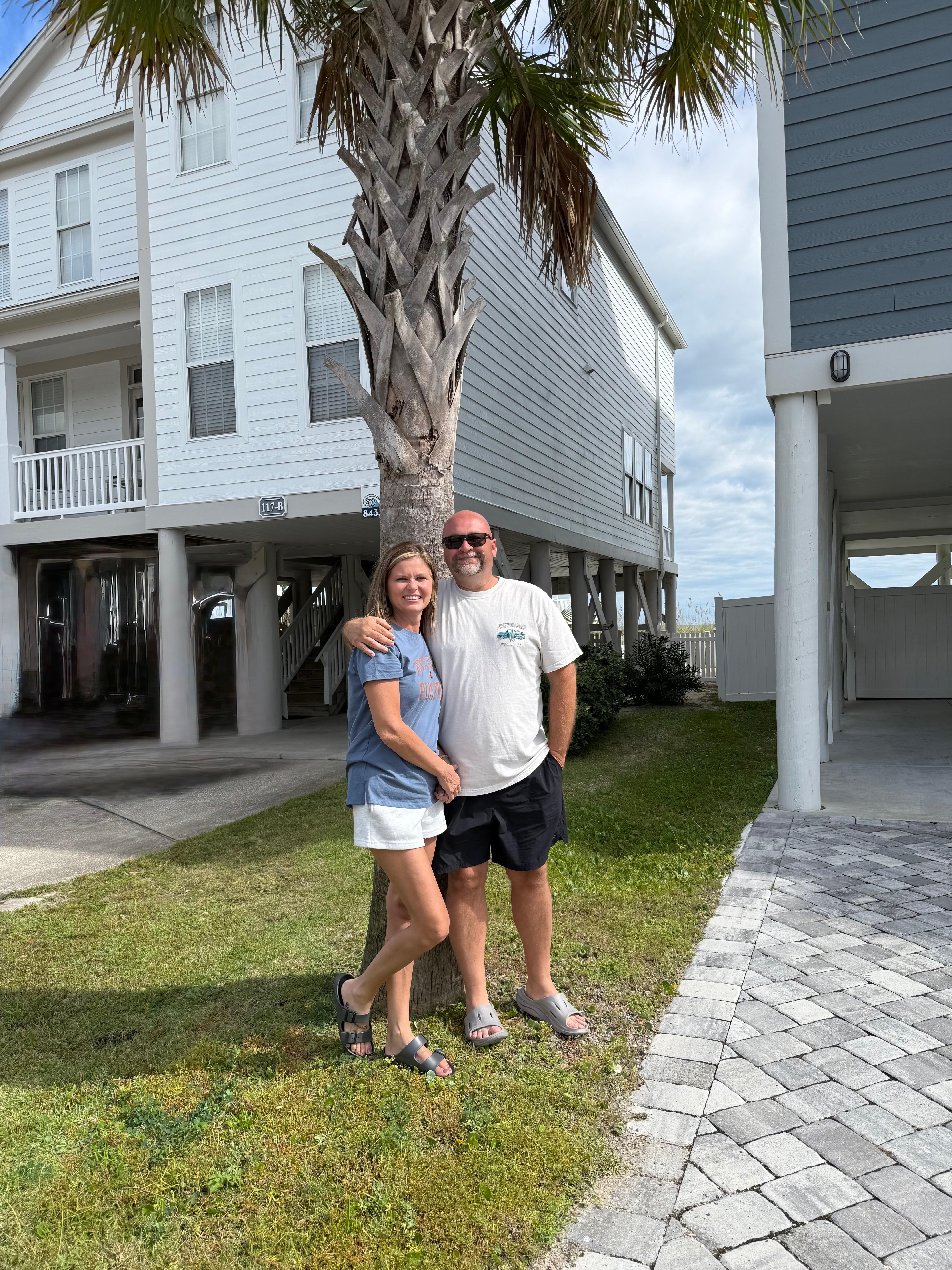 Went for a walk and this was our home out front for the week. 