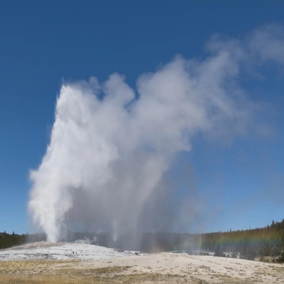 Old Faithful is a must