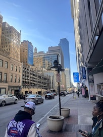 Literally you step outside the hotel and this is your view to your right.