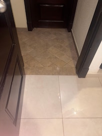 Water came in front door