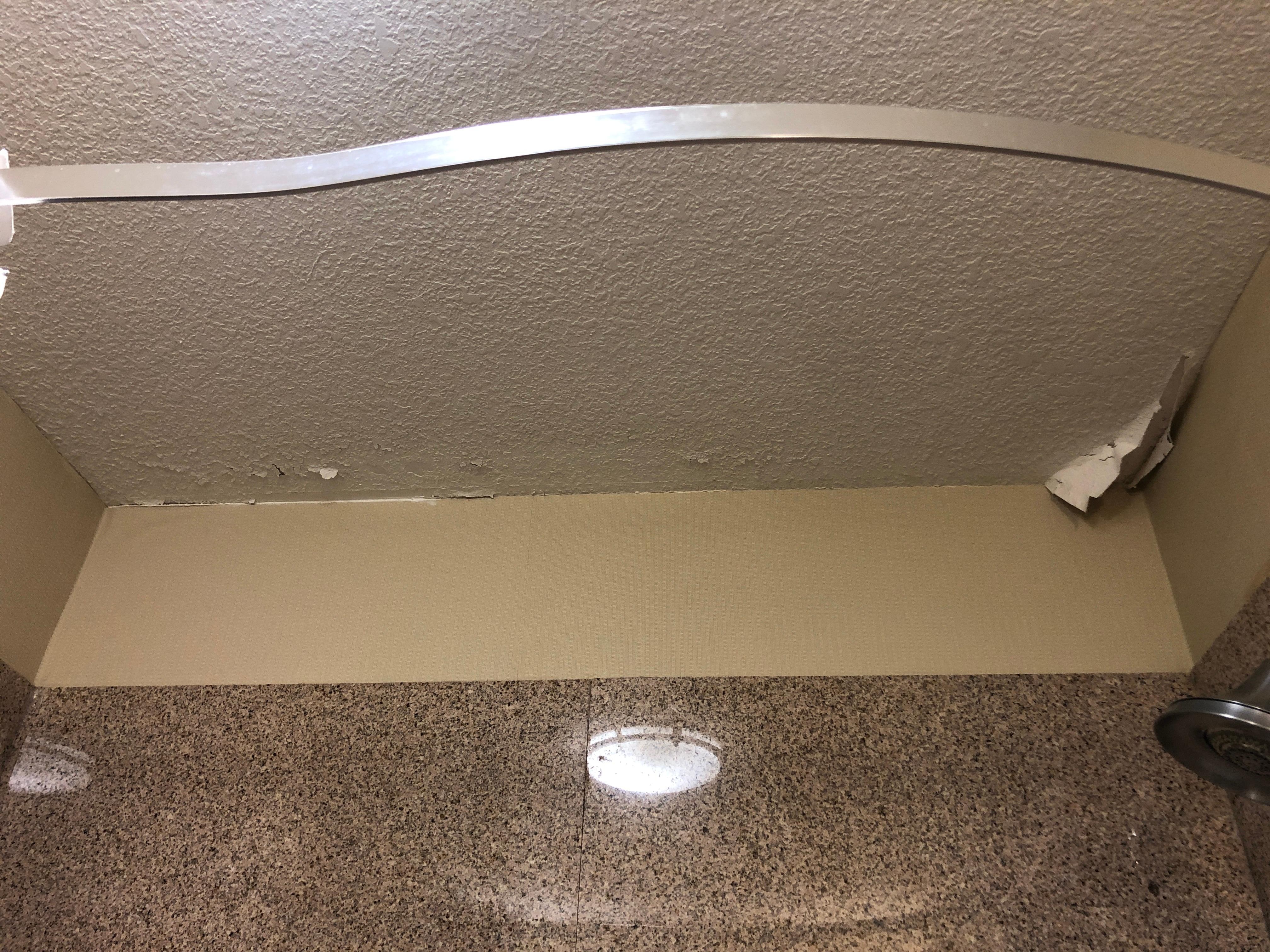 Ceiling over tub