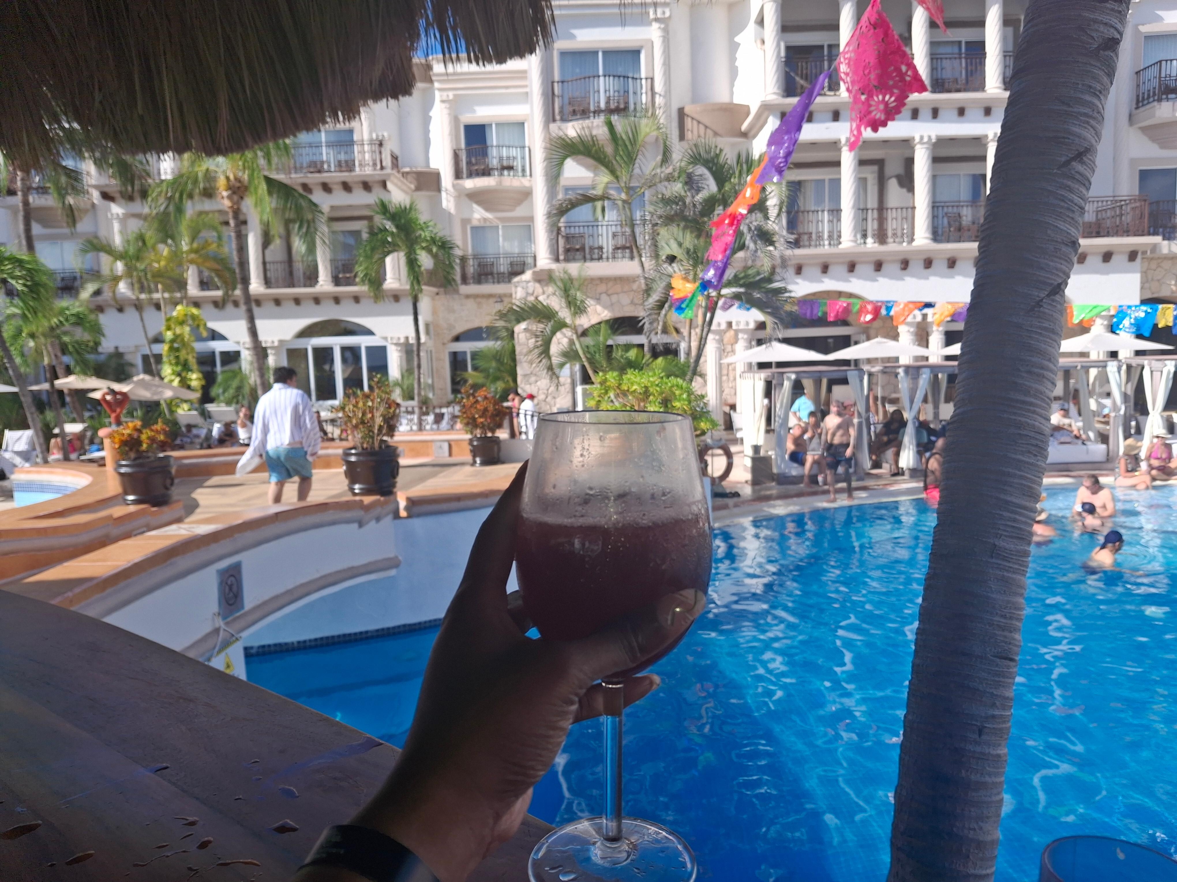 Sangria at the pool party