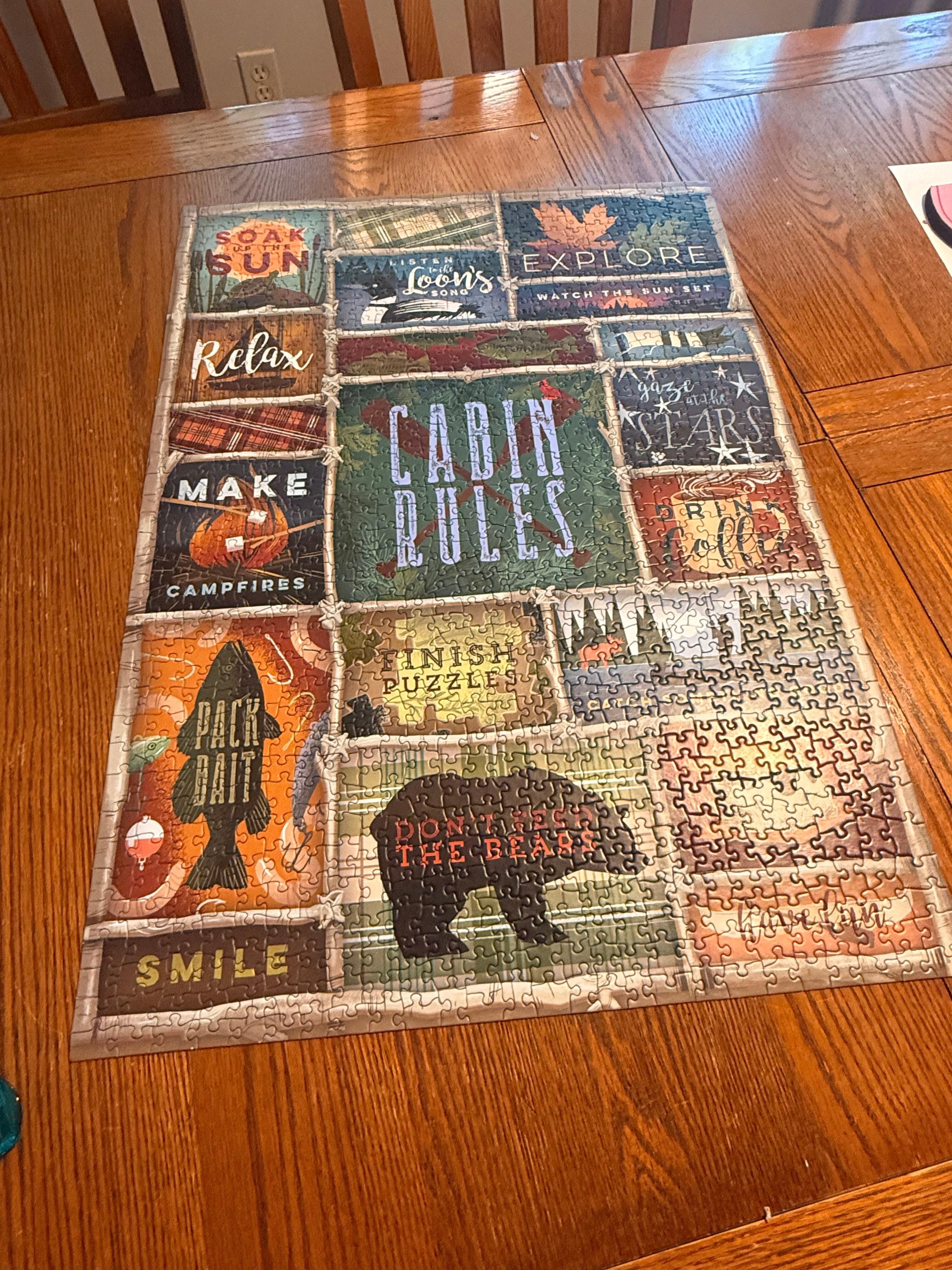 We loved the games provided and worked on this puzzle every night! 