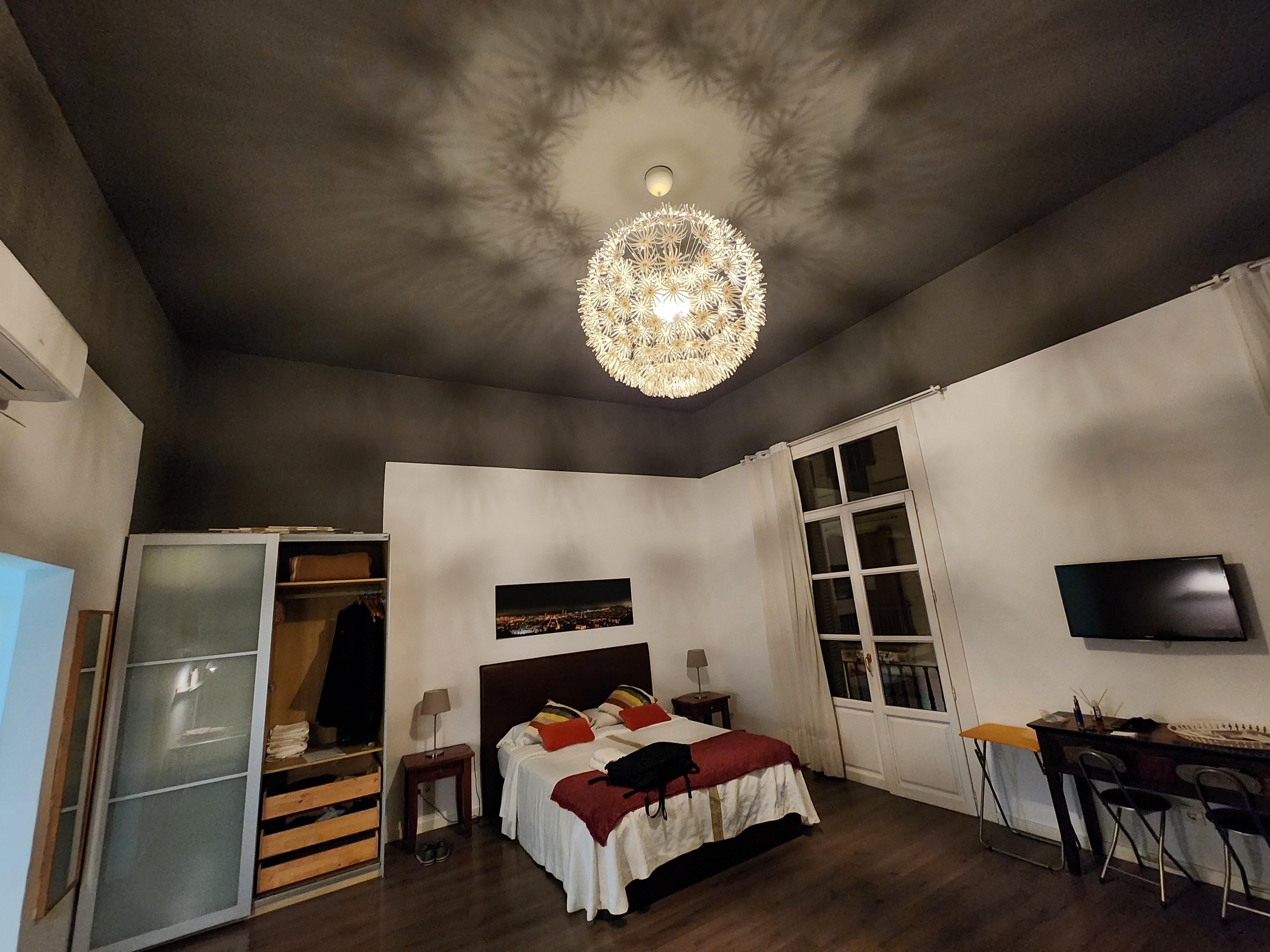 The room. Love the lighting