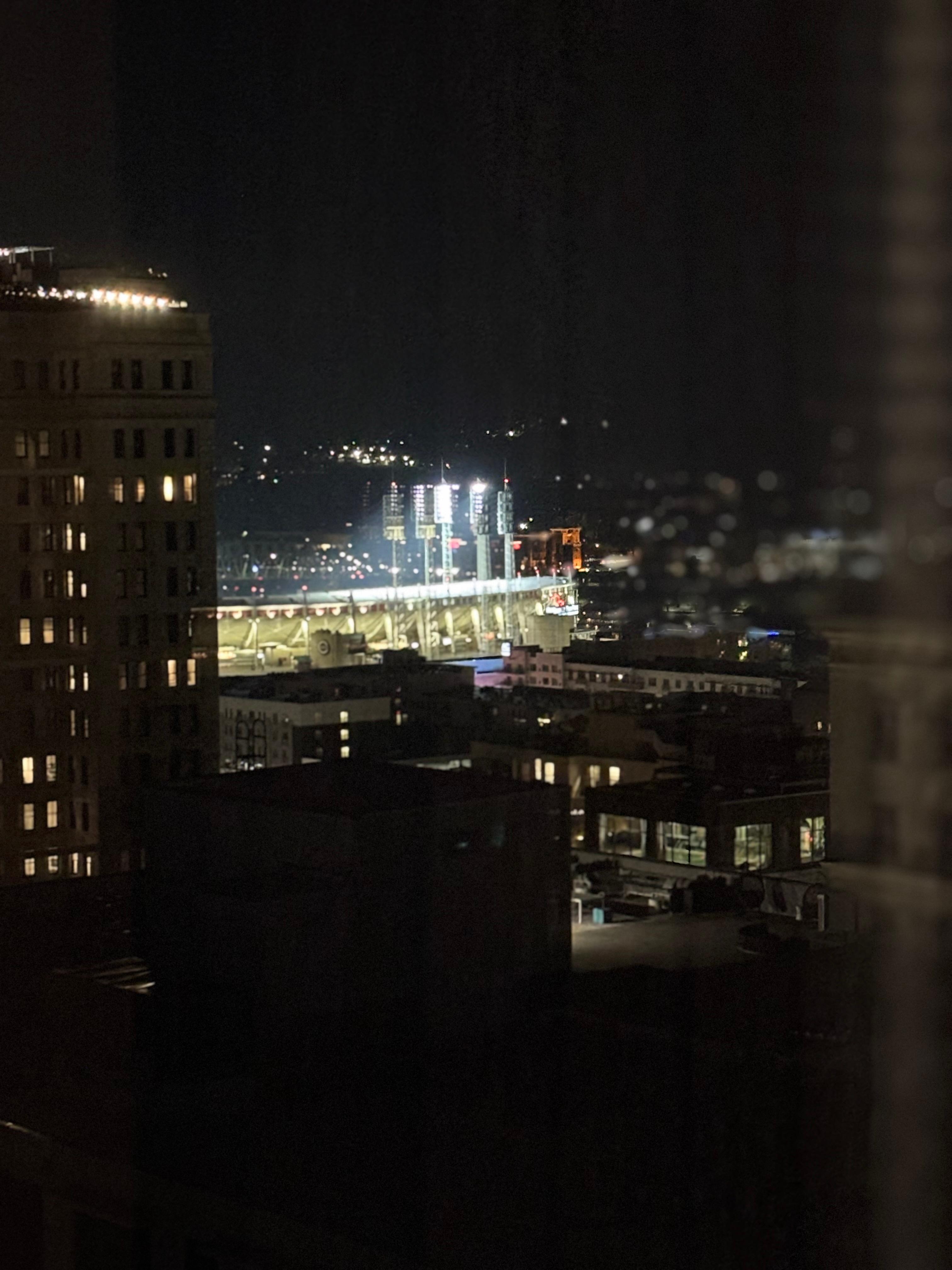 Great American Ballpark from rm 2118