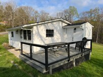 View of house from parking area