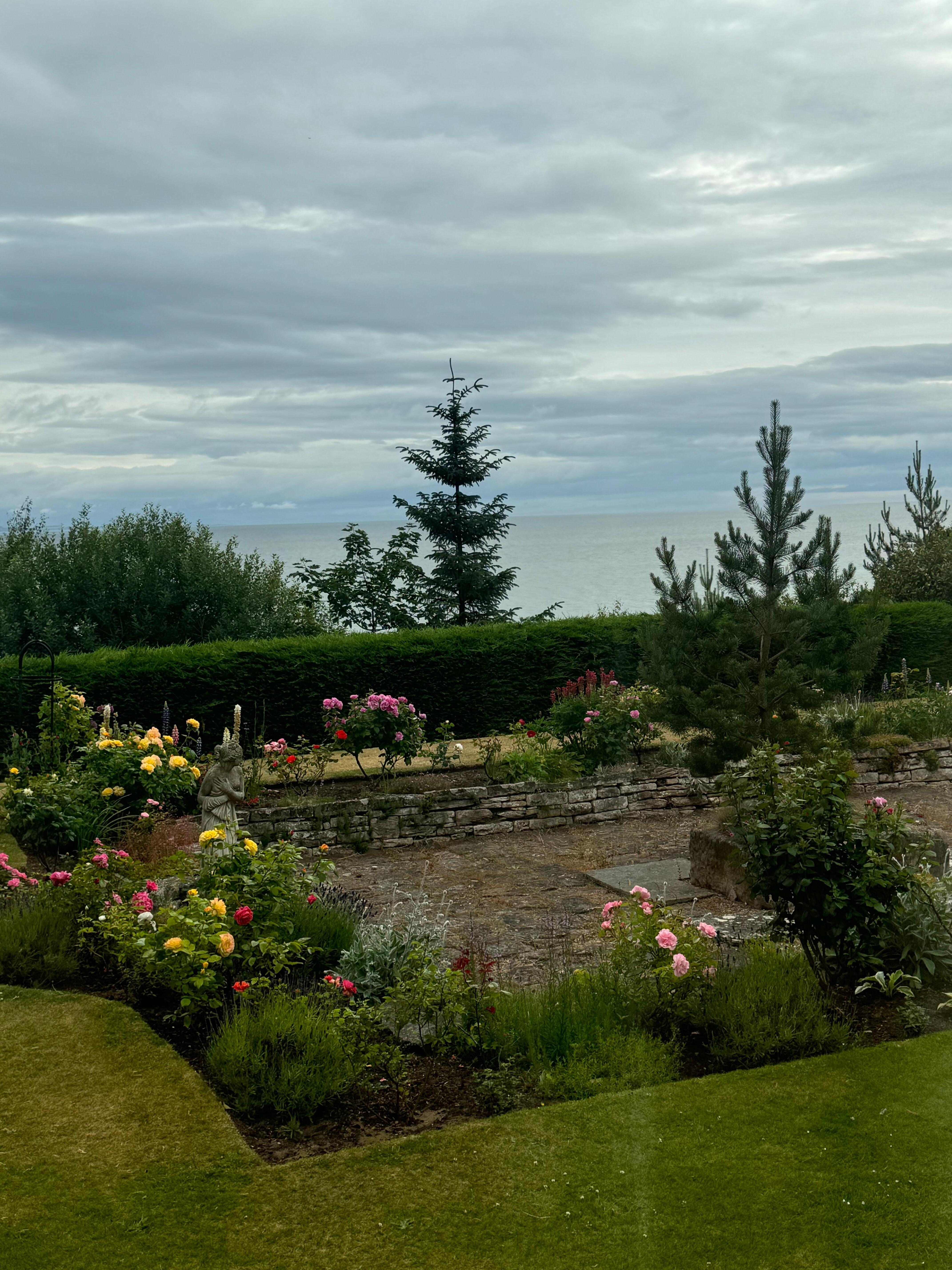 Beautiful garden and grounds