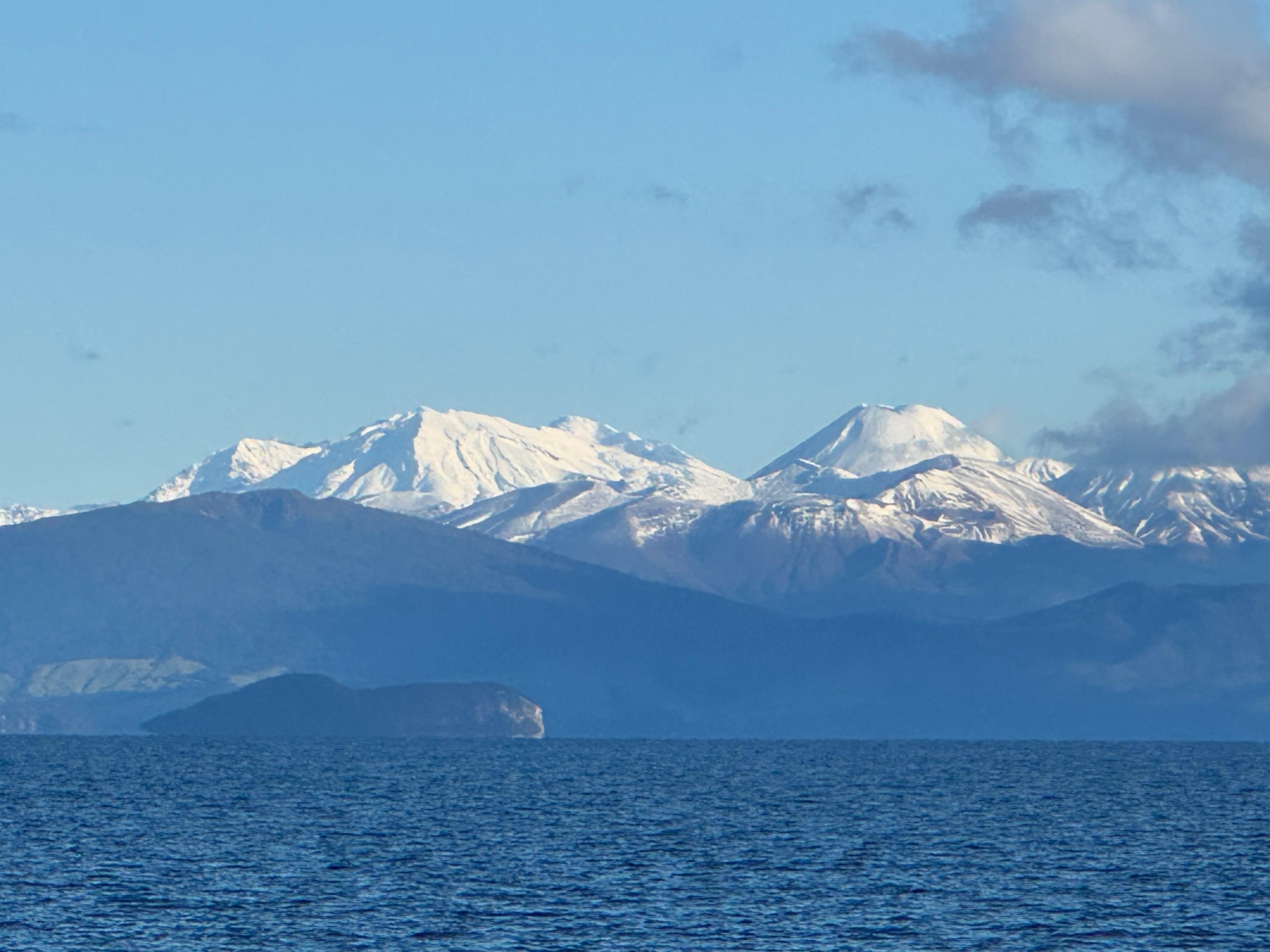 Zoomed in picture of Mt Ruapehu