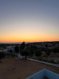 Las vistas de mi habitación al amanecer