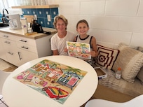 Off the iPads, and working on puzzles!
