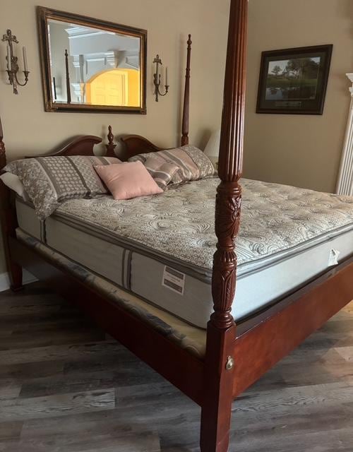 Master Bedroom upon arrival