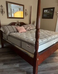 Master Bedroom upon arrival