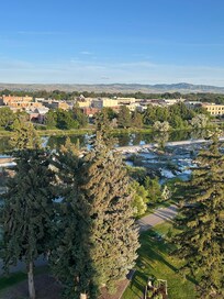 View from the balcony