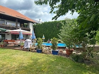 Aussicht zum Garten