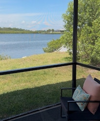 Backyard view