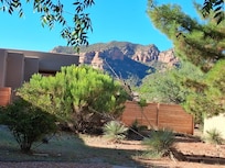 The view from the backyard while enjoying a cup of coffee. Breathtaking!