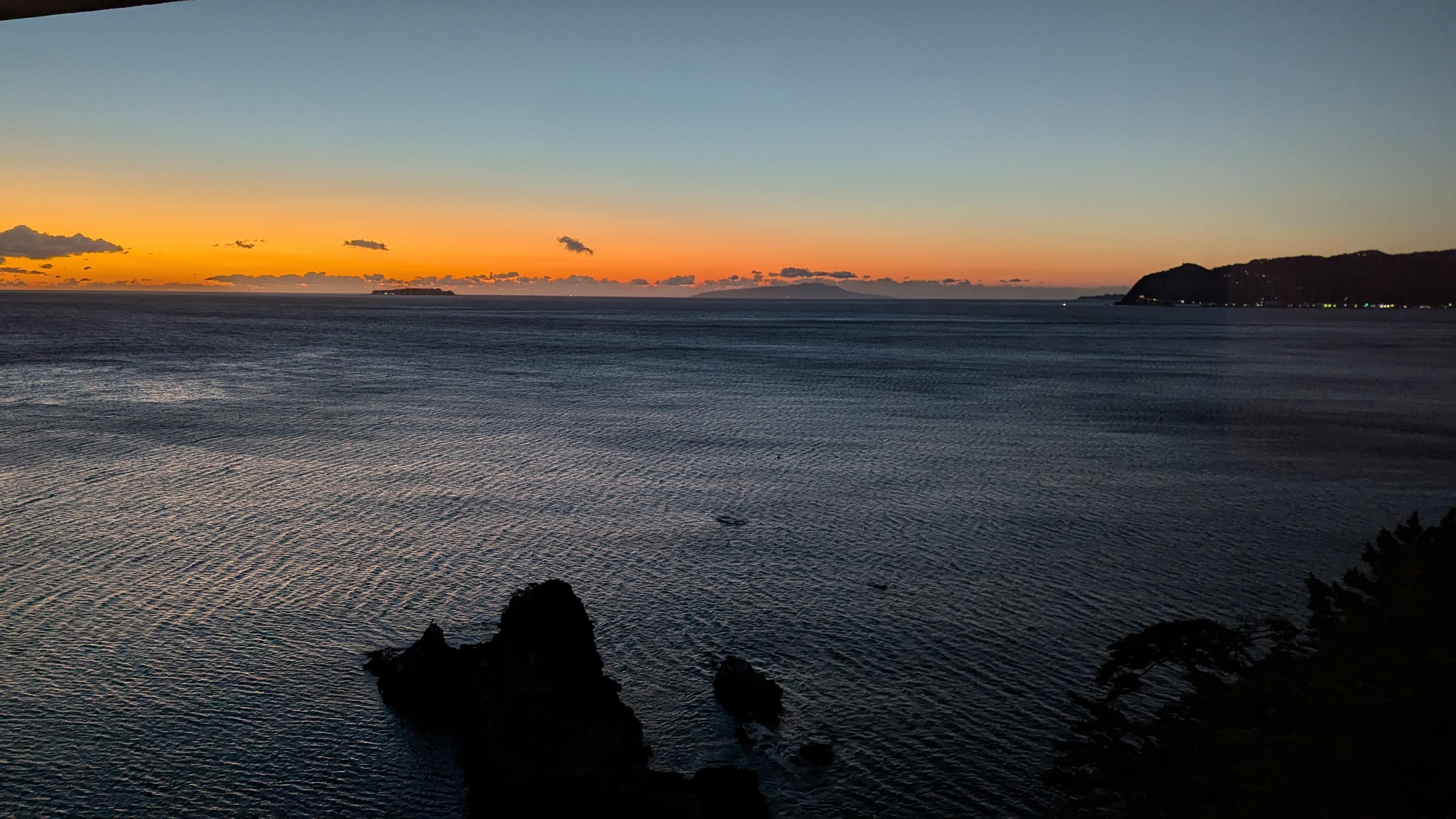 Sunrise from our room