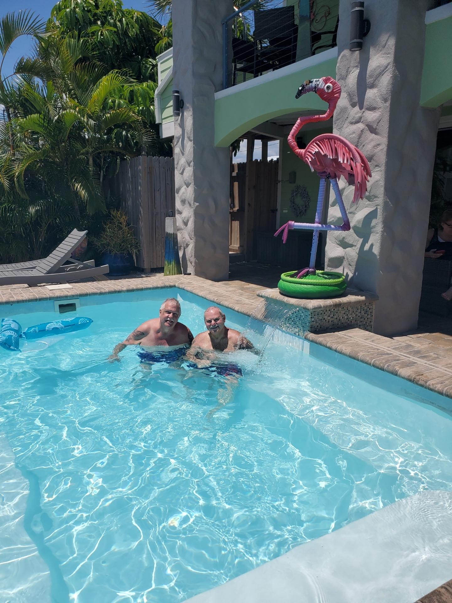 Private salt water pool!!!