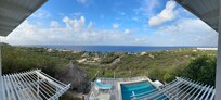 Panorama from the balcony