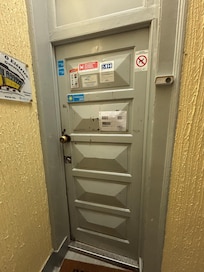 This is the inside door.