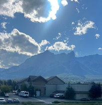 From our hotel window