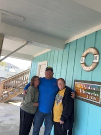 Brought our cousin to enjoy the salt life