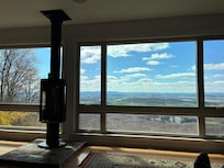 Approximate 20+ mile view from inside the house!