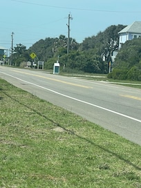 Very short drive or walk to rec center