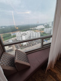 View from bay window