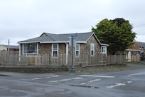 House from the beach access across the road