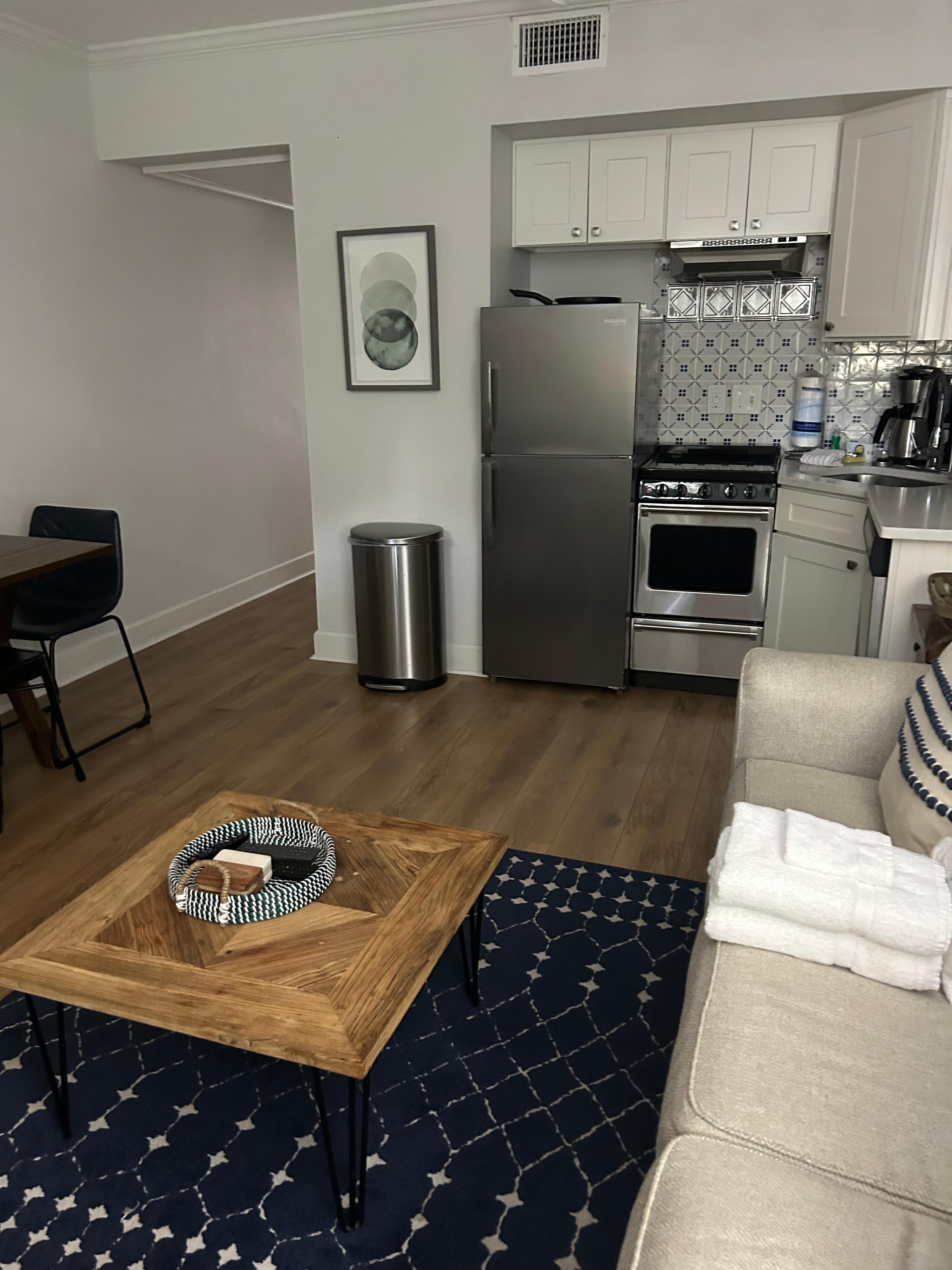 Didn’t use the kitchen much however I was happy to use the Britta picture that was in the refrigerator.