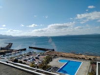 快晴、景色も素晴らしい