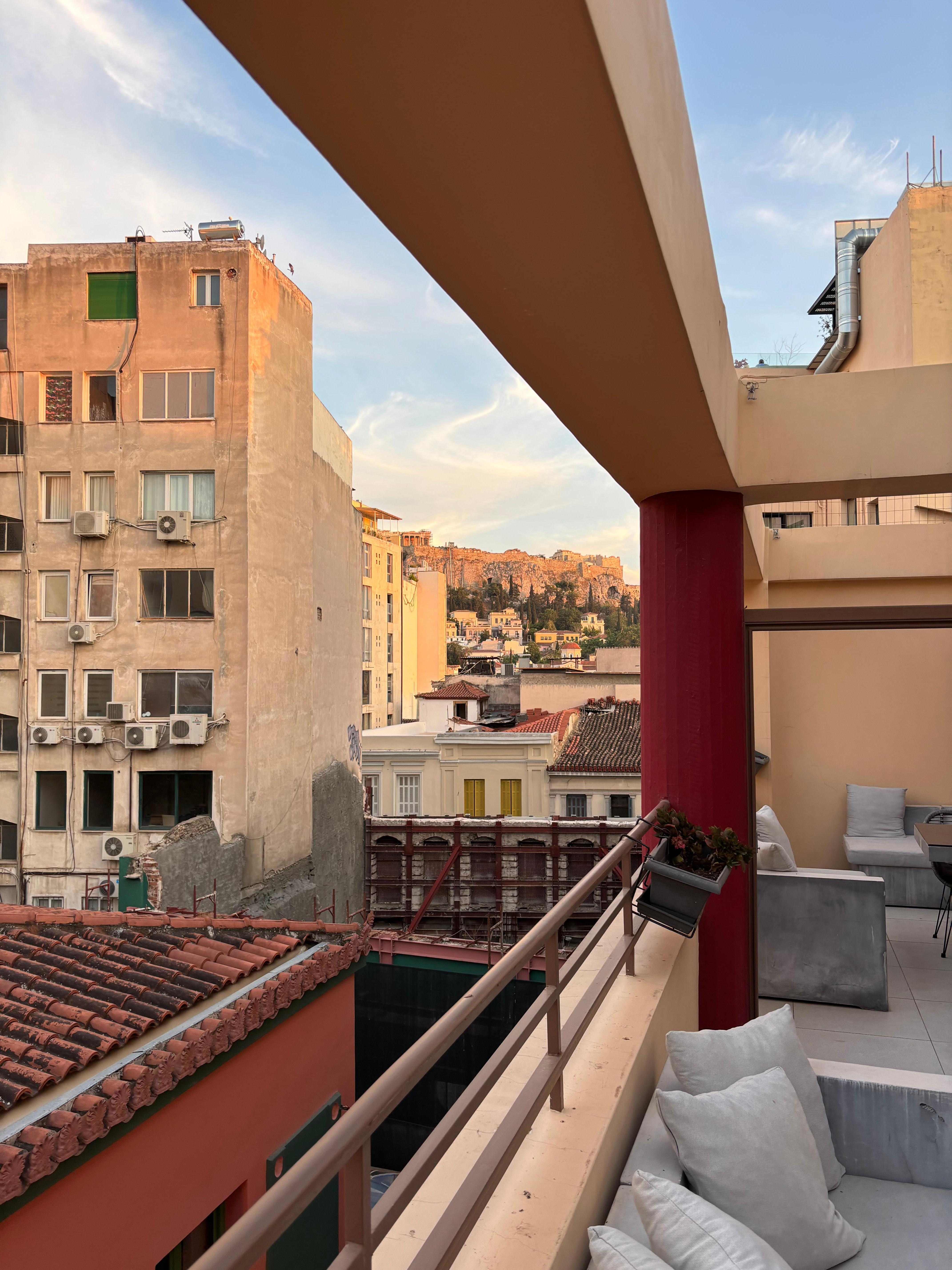 view from terrace