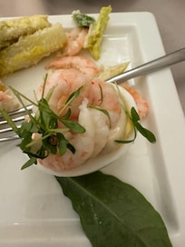 Deviled eggs with shrimp
